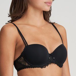 Marie Jo Jane Black Padded Balcony T-Shirt Bra